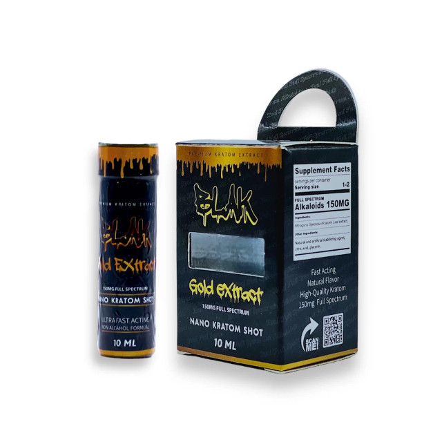 Blak Gold Extract 150mg Full Spectrum Nano Shot 10ml