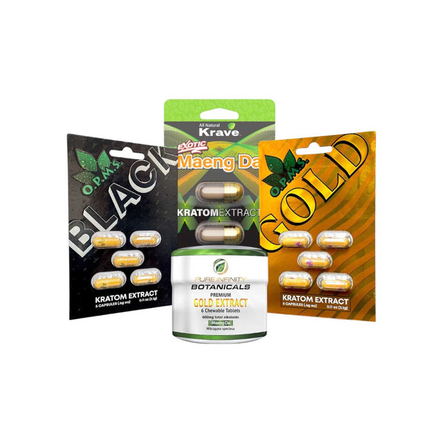 Kratom Extract Capsule Bundle
