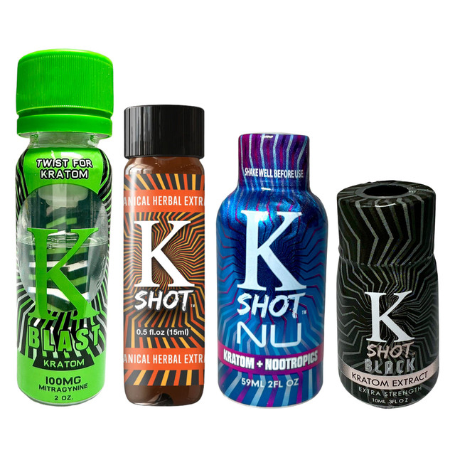 K Shot Bundle - K Blast, K shot, K Shot Nu, K Black