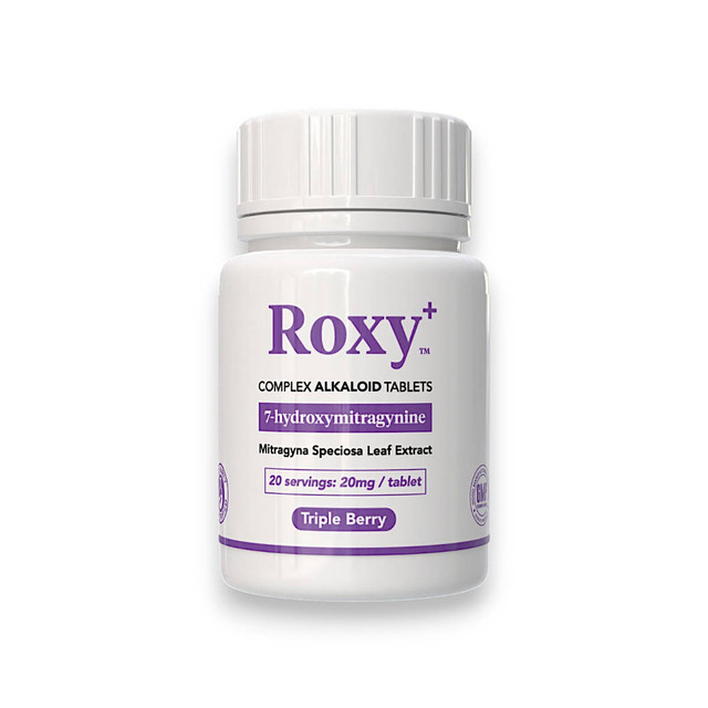 Roxy Complex Alkaloid 7-hydroxymitragynine Tablets Triple Berry 20mg