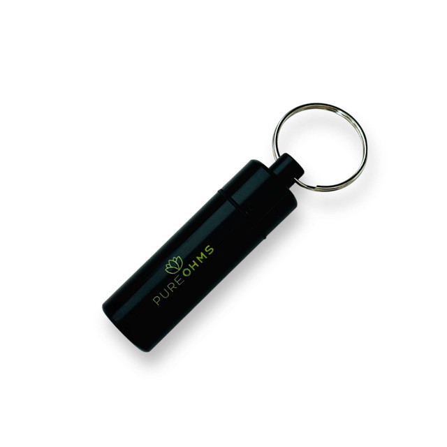 Pure Ohms Kratom Capsule Container Key Chain