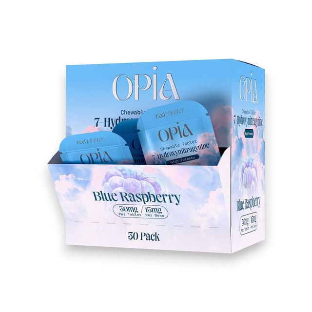 OPiA Pseudoindoxyl + 7-Hydroxymitragynine Chewable Tablets Full Case 1 Australia