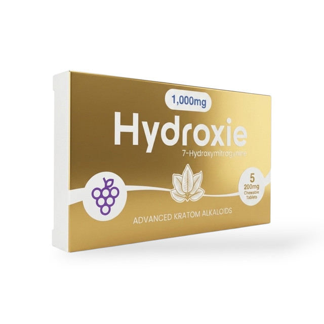 Hydroxie 7-Hydroxymitragynine Chewable Tablets Grape 200mg | 5ct