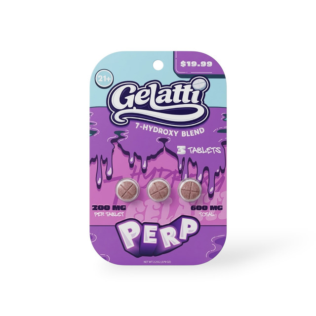 Gelatti 7 Hydroxy Blend Chewable Tablet Perp 200mg | 3ct