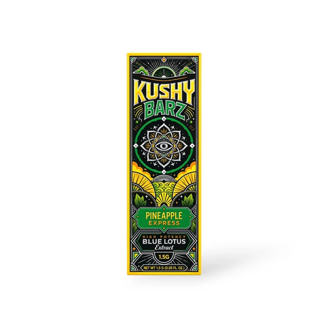 Kushy Barz Blue Lotus Disposable Pineapple Express 1.5g