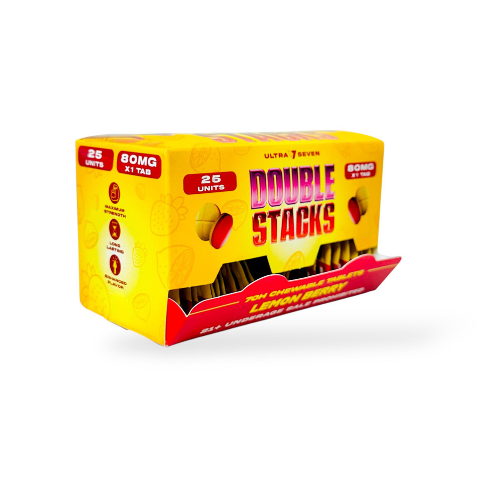Ultra Seven 7-OH Double Stack Lemon Berry Tablets 80mg