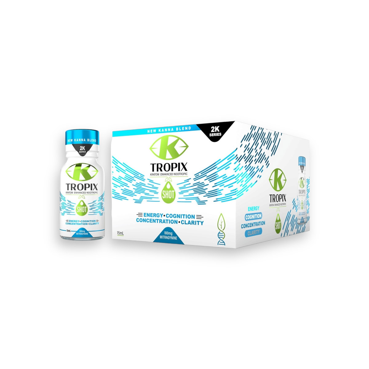 K Tropix 2K Series Kanna Blend Kratom Shot