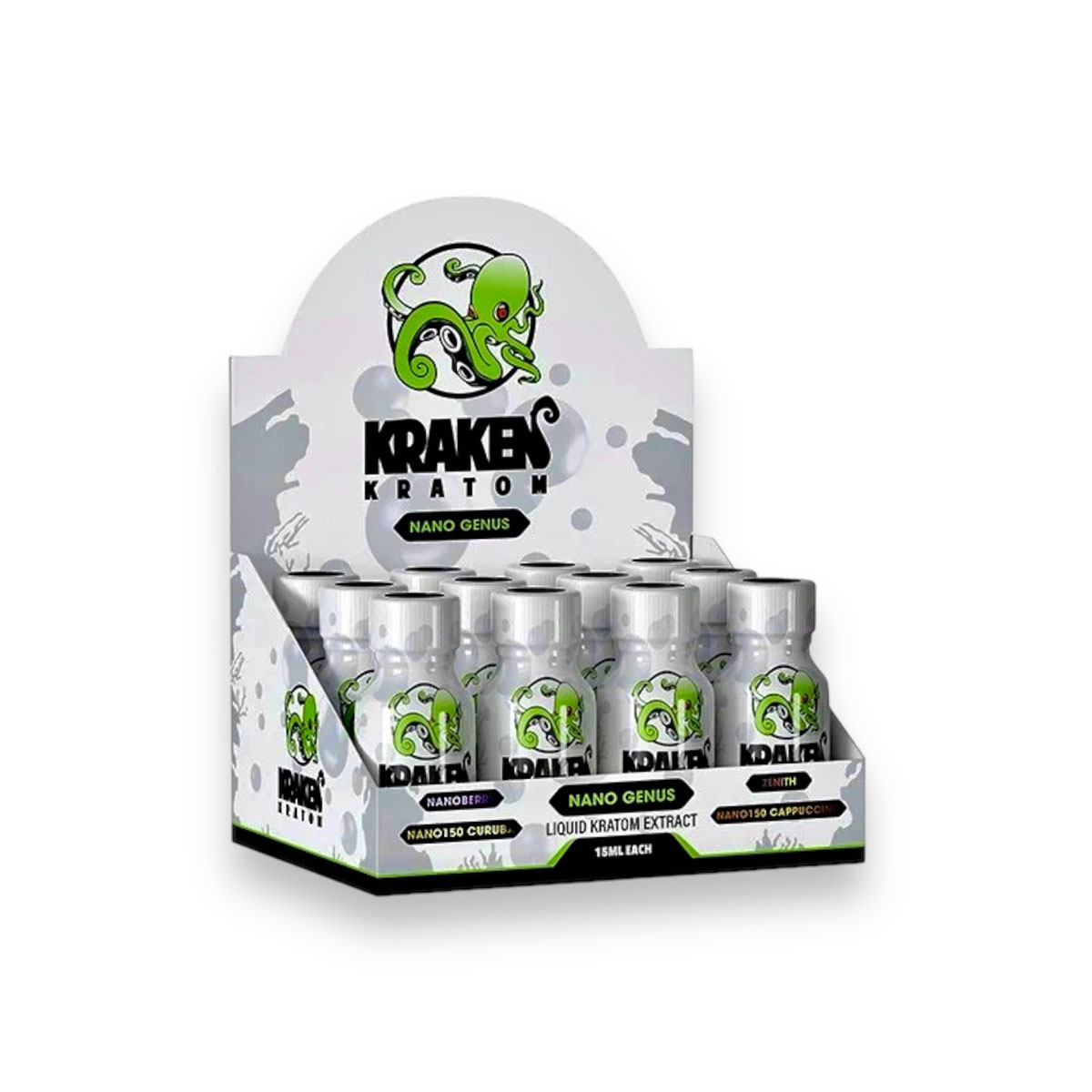 Kraken Kratom Liquid Extract Nano Zenith 15ml 250mg