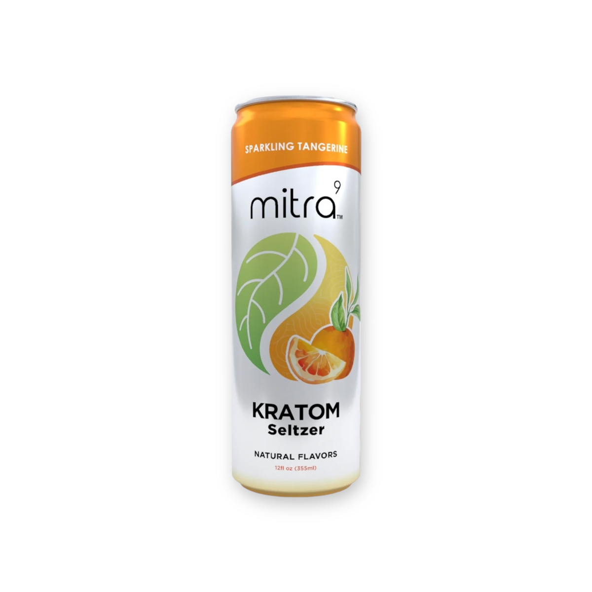 （新品）⭐︎MATE MINE（Citrus Beat）⭐︎ Mitra 9 Sparkling Tangerine Kratom Seltzer 12oz