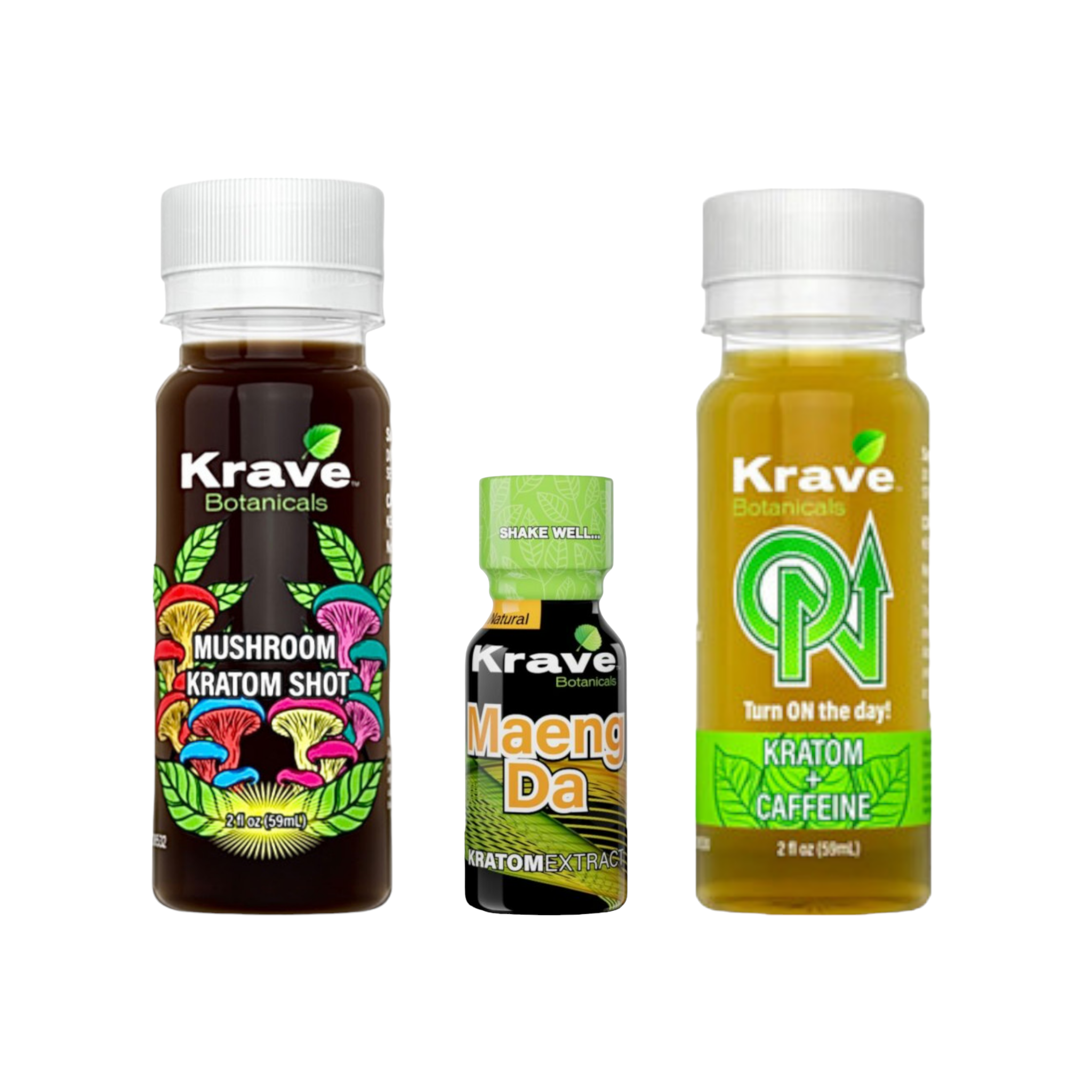 Krave Kratom Extract Shot Sampler