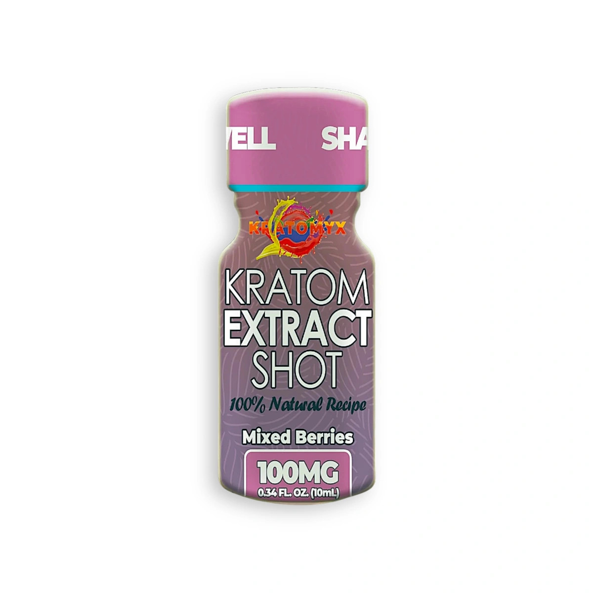 Kratomyx Mixed Berries 100mg Kratom Extract Shot 10mL