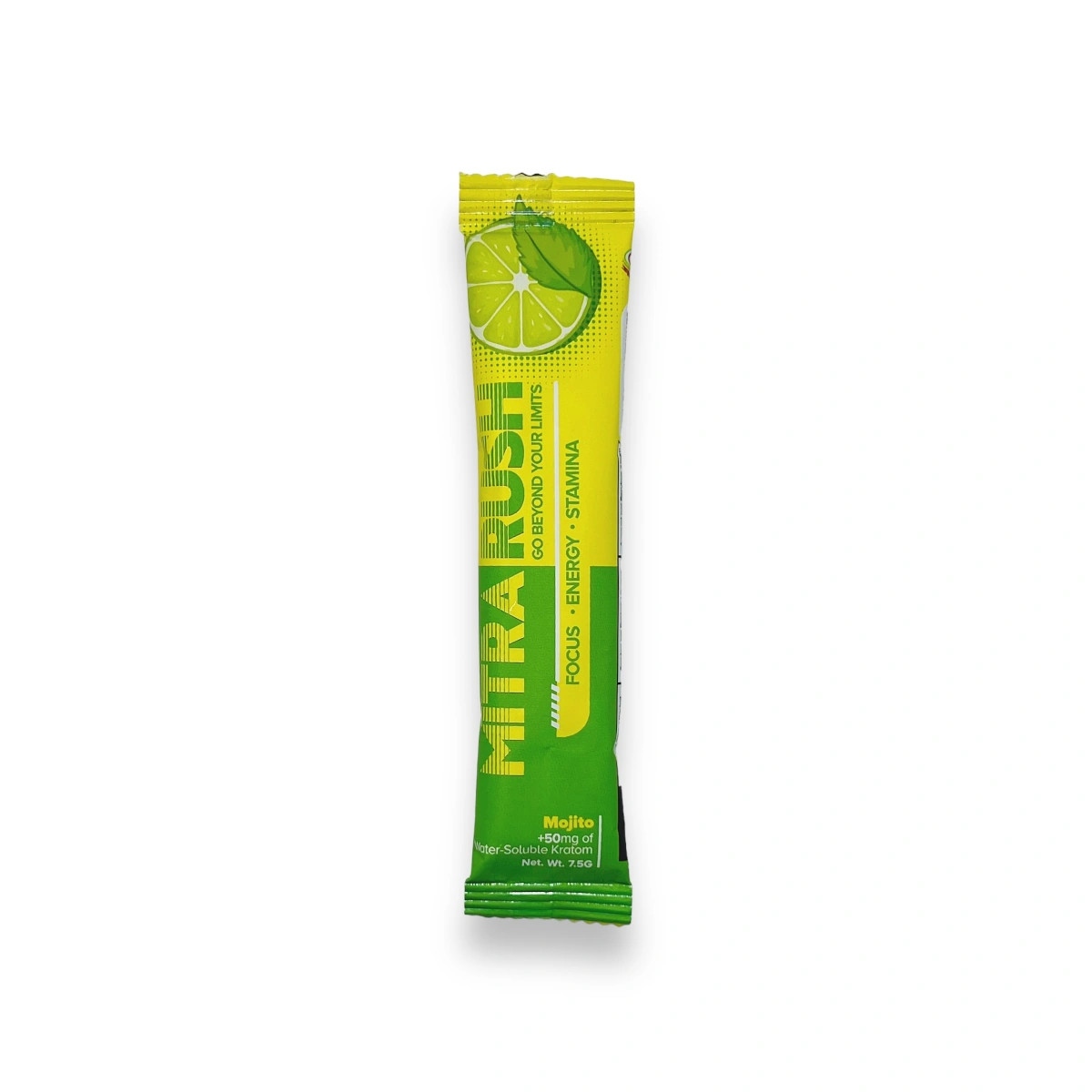 MitraRush 50mg Kratom Extract Powder Mojito Energy Drink Mix