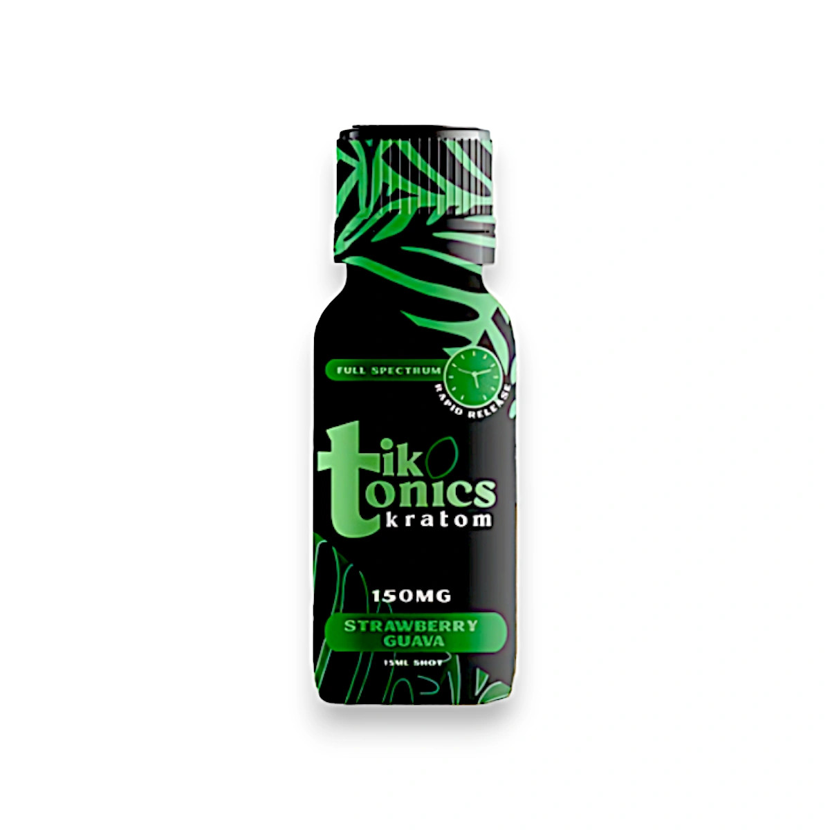 Tik Tonics 150mg Kratom Extract Strawberry Guava Shot 15mL