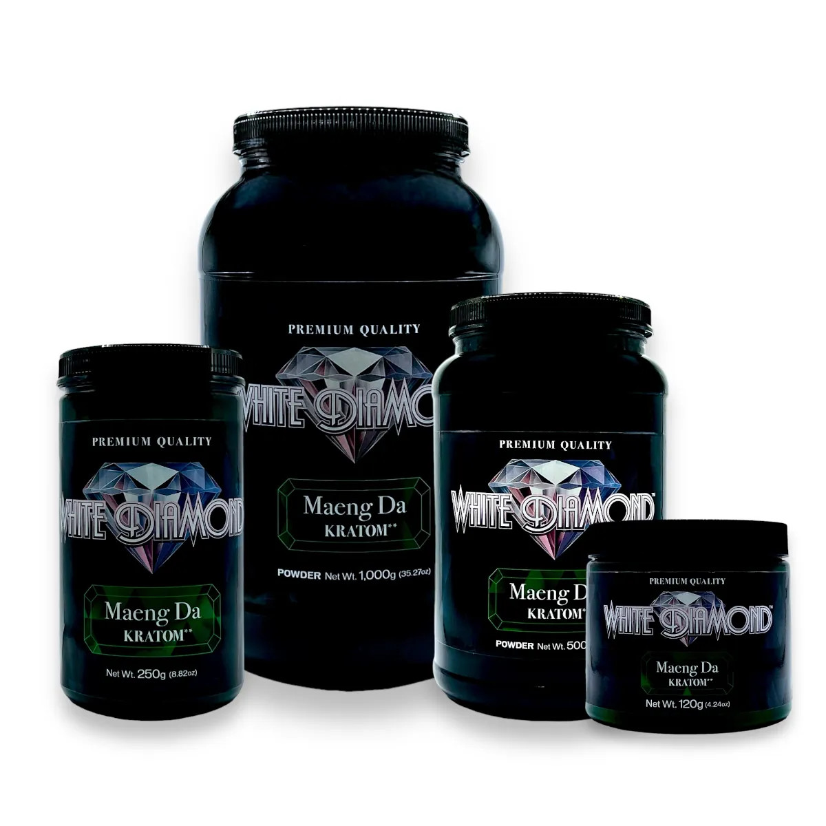 White Diamond Kratom Powder Maeng Da