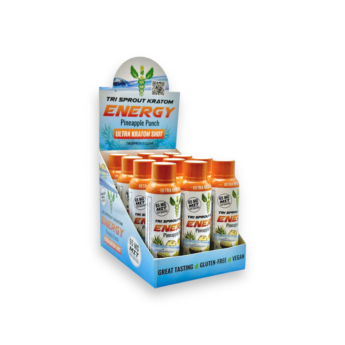 Tri Sprout Kratom Sleep Peach Mango Ultra Kratom Shot