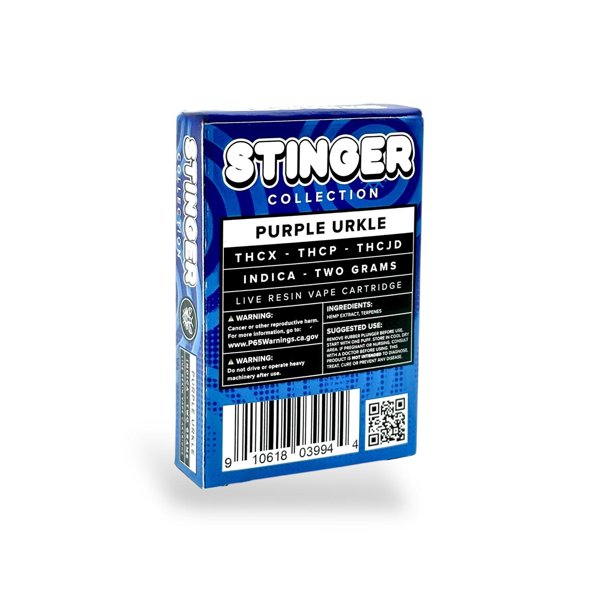 Honeyroot Stinger THCJD THCP THCX Indica Purple Urkle