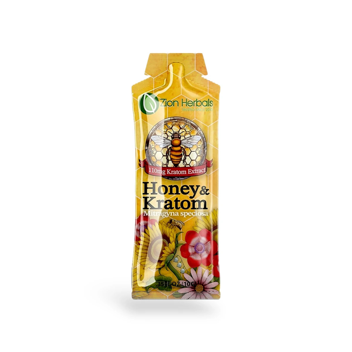 Zion Herbals 110mg Kratom Extract Honey 10g