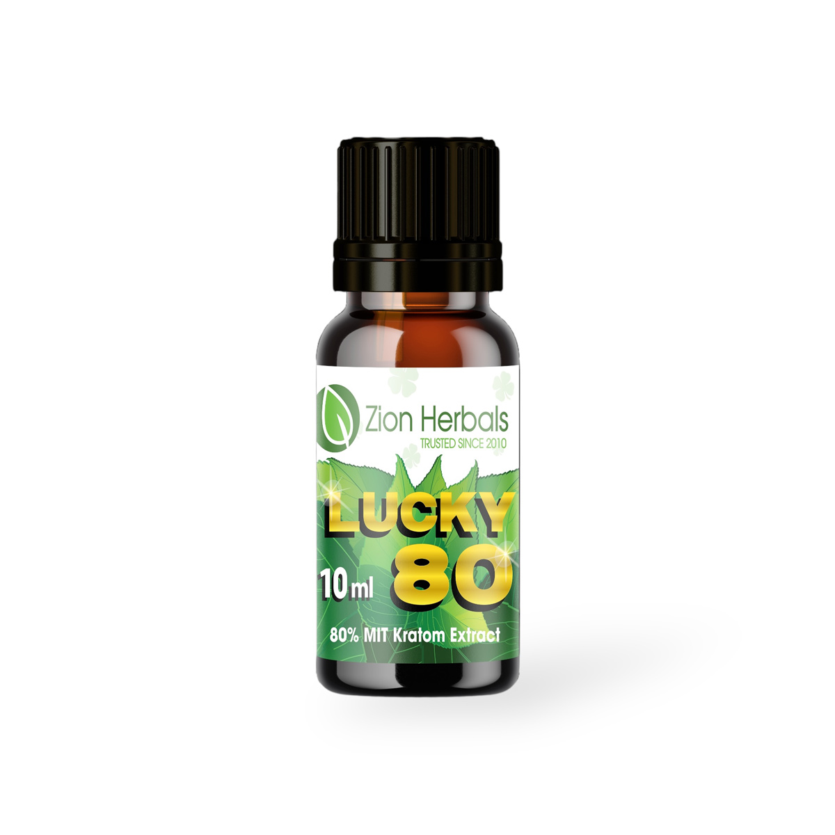 Zion Herbals Kratom Extract Liquid Lucky 80