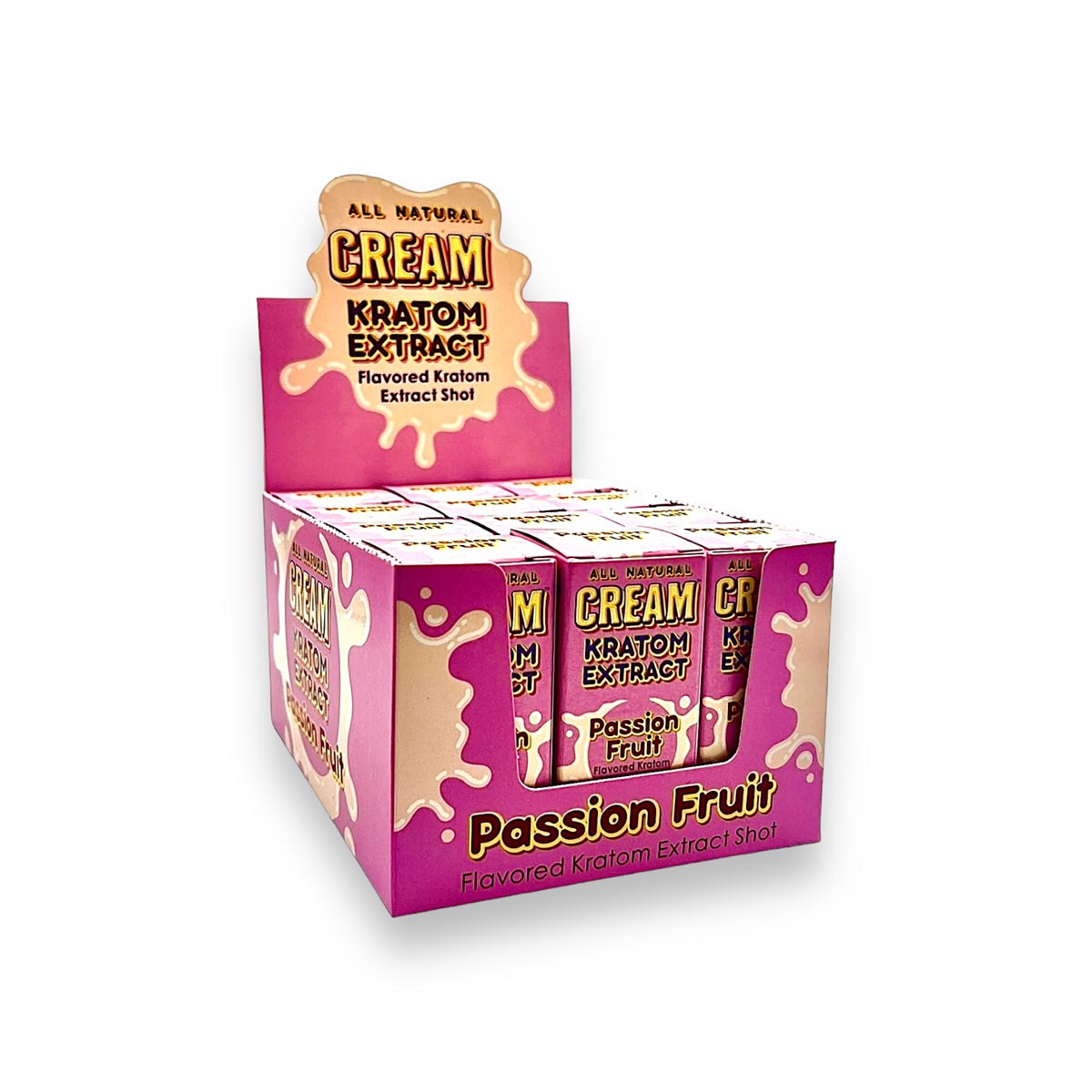ドリームハイ Cream Kratom Passion Fruit Shot 150mg 30ml - Tropical Relief