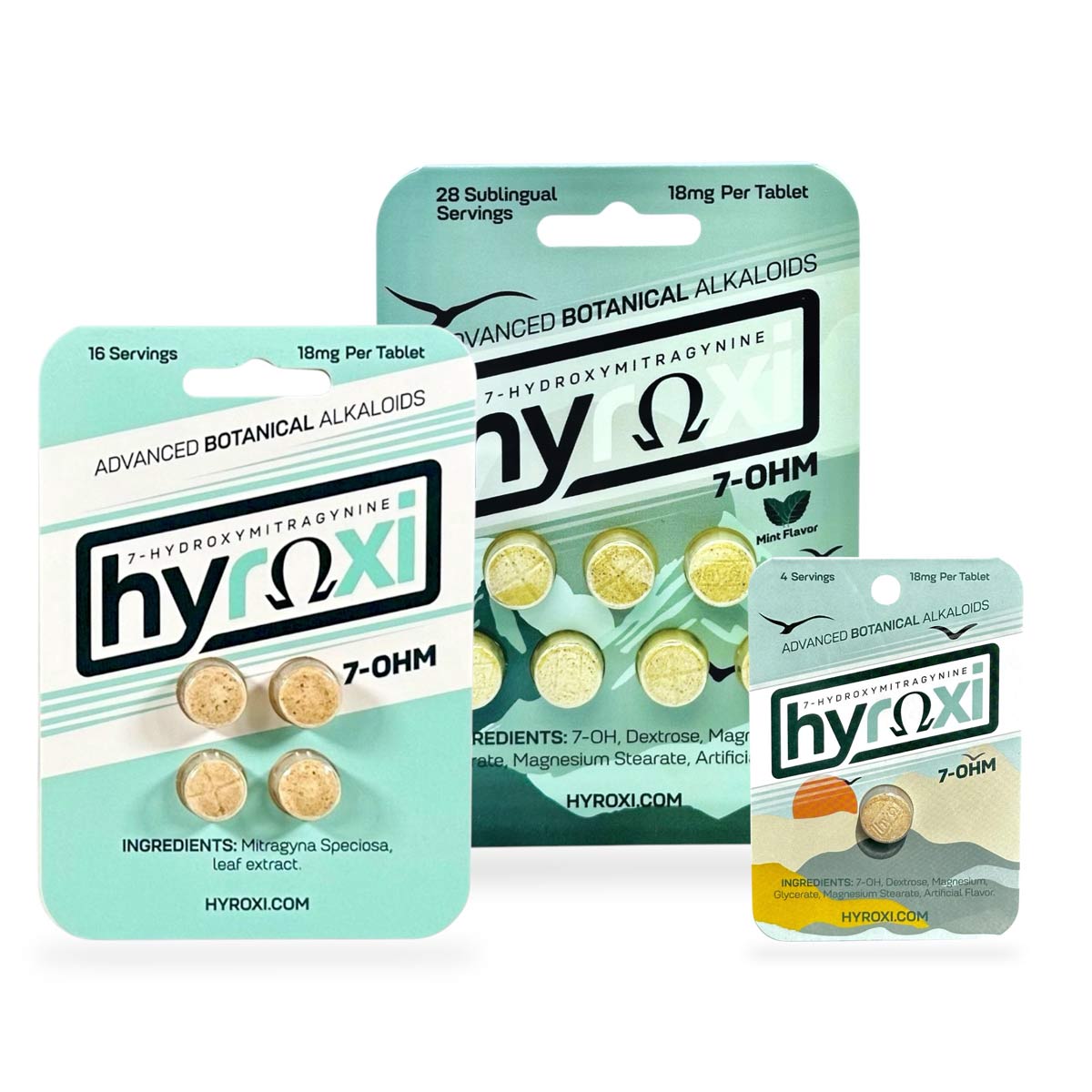 Hyroxi 18mg 7-OH Tablets
