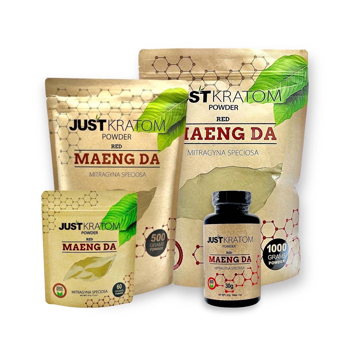Just Kratom Powder Red Maeng Da