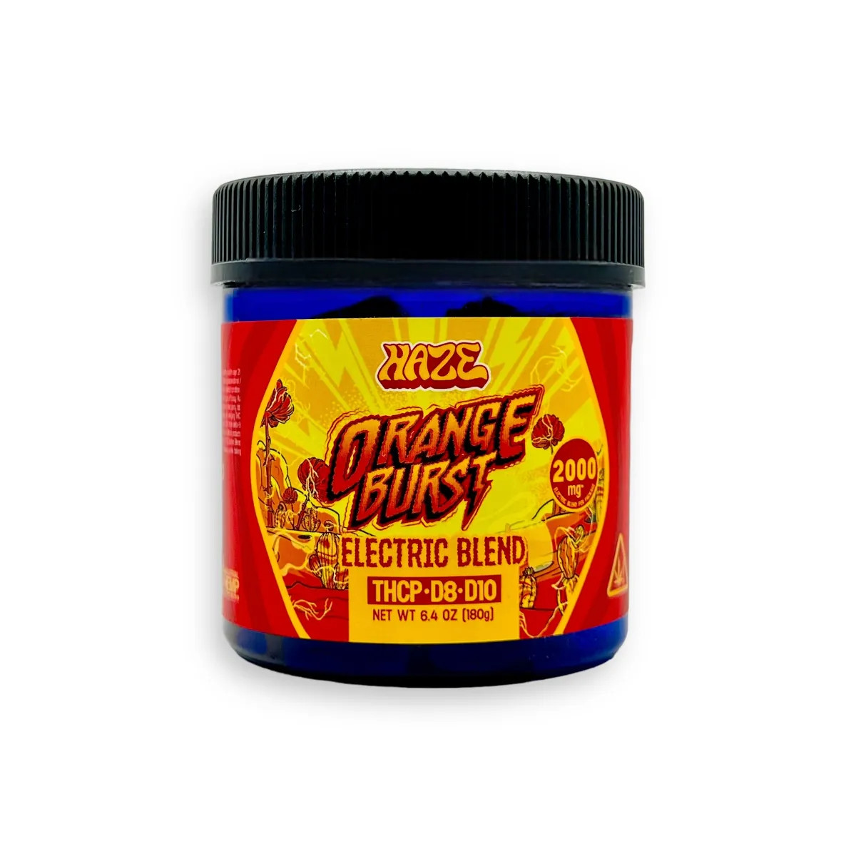 Haze Gummies Electric Blend Orange Burst 2000mg
