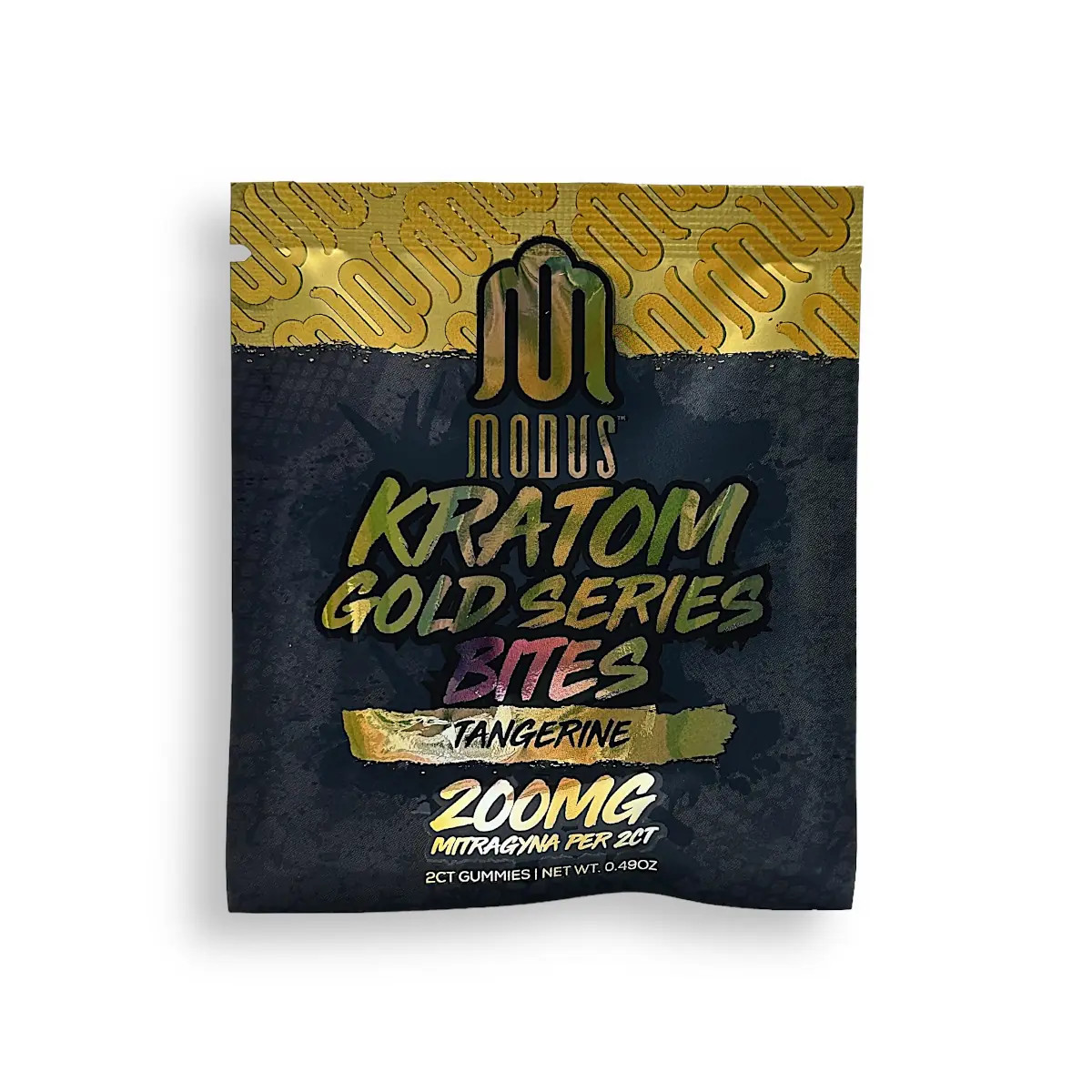 Modus Kratom Gold Series Bite Gummies Tangerine