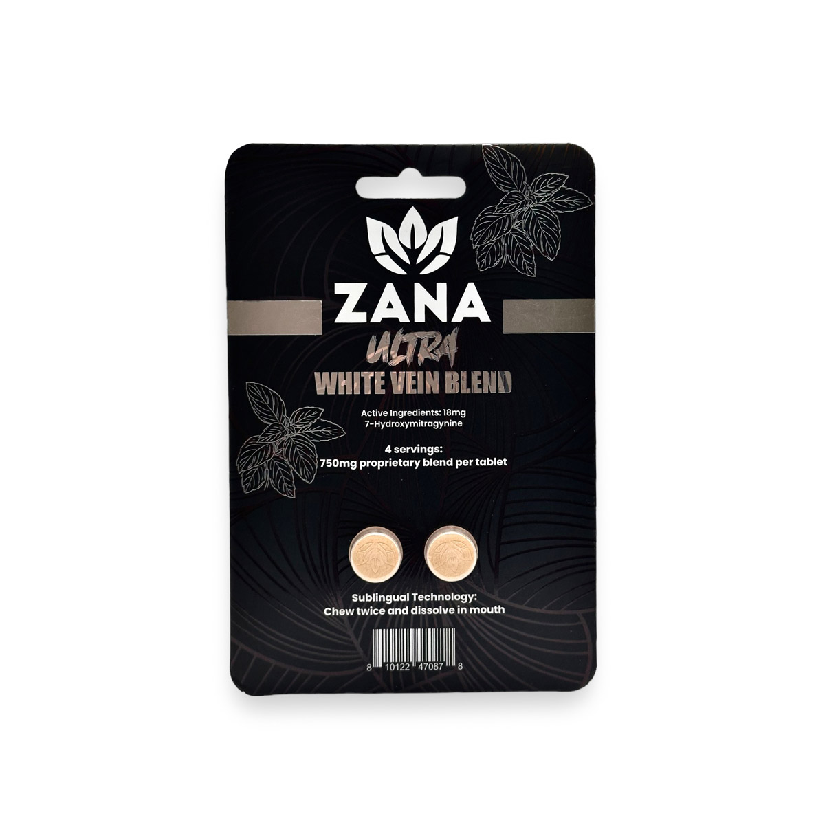 Zana Ultra White Vein Blend 7-Hydroxymitragynine 18mg