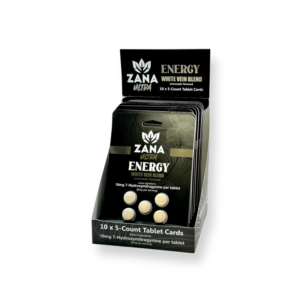 Zana Ultra Energy White Vein 18mg – Lemonade Flavor