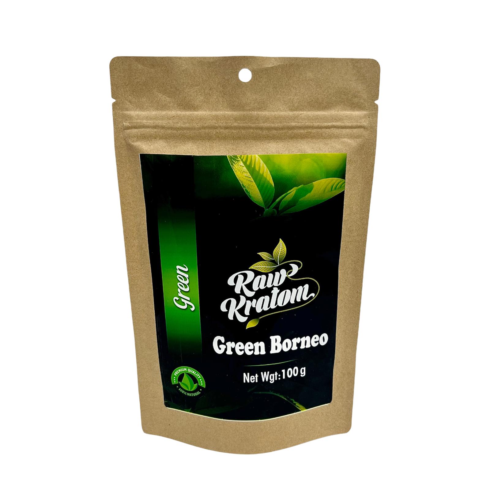 Raw Kratom Powder Green Borneo