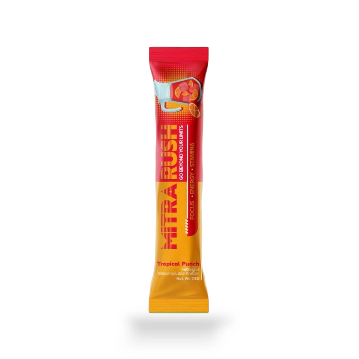 Choice Botanicals MitraRush 50mg MIT Tropical Punch Drink Mix