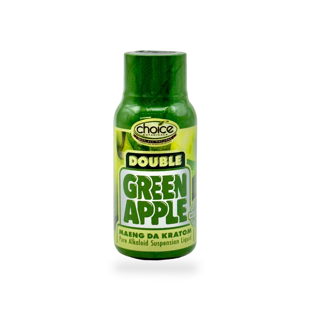 Choice Botanicals Double Green Apple Maeng Da Kratom Extract Shot 30mL