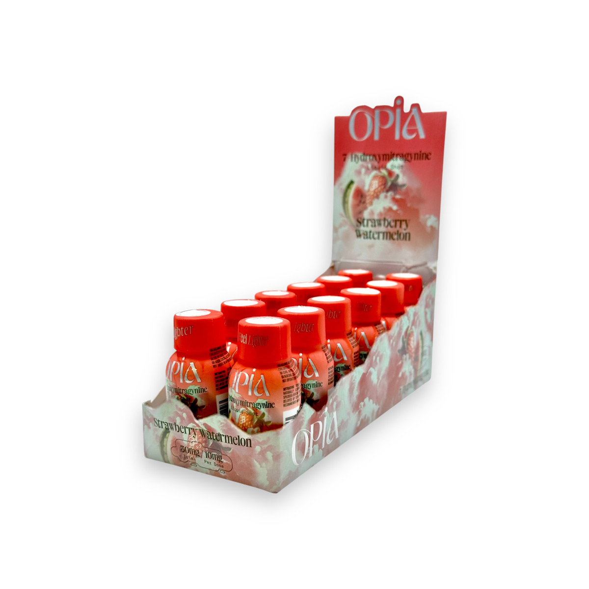 Opia 7-Hydroxymitragynine Liquid Shot Strawberry Watermelon
