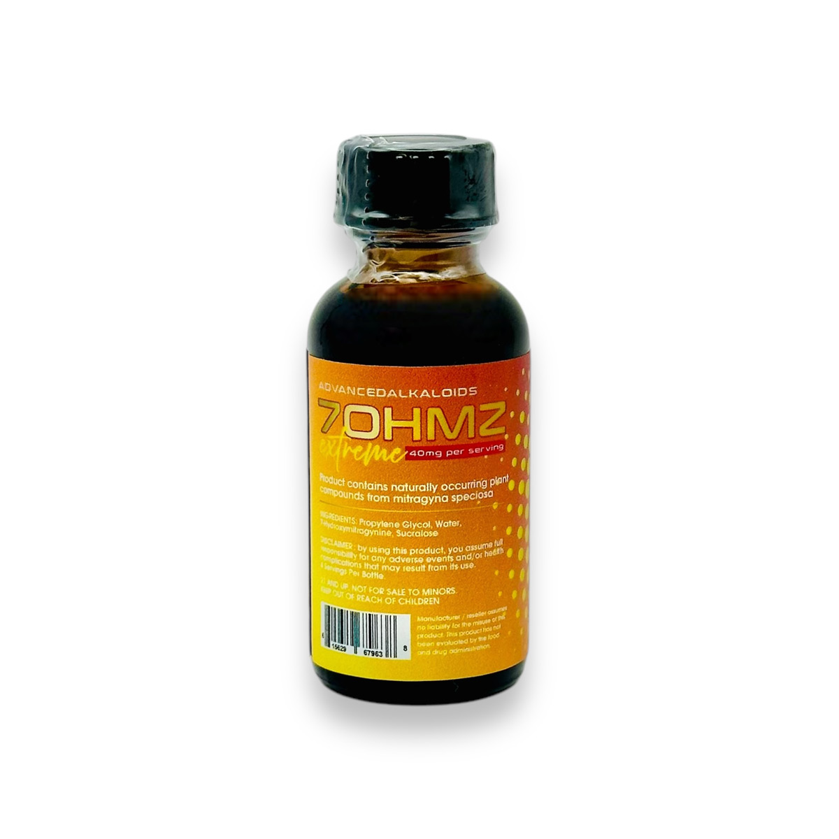Kratom Kulture Botanicals 7 Ohmz Shot - 15ml Liquid Extract Shot