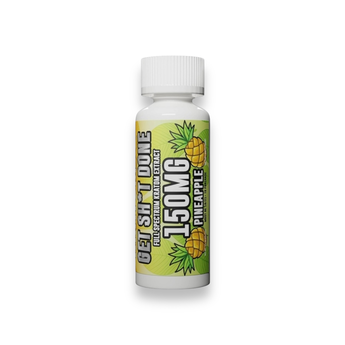 Kratom X Full Spectrum Pineapple Shot 150mg - Refresh & Energize