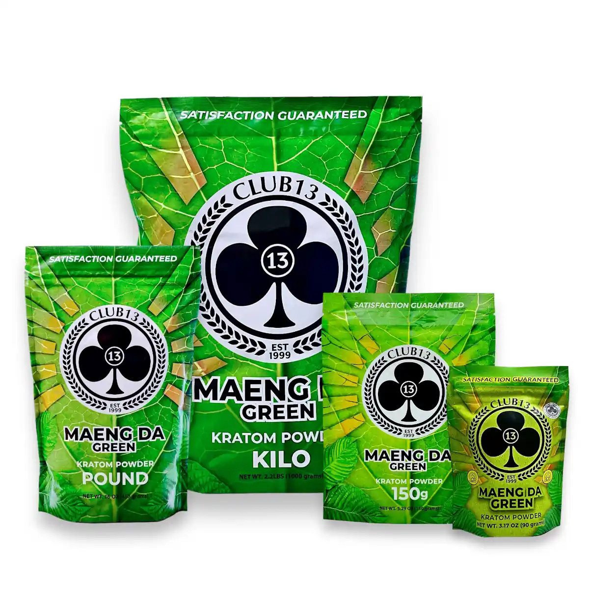 Club 13 Green Maeng Da Kratom Powder