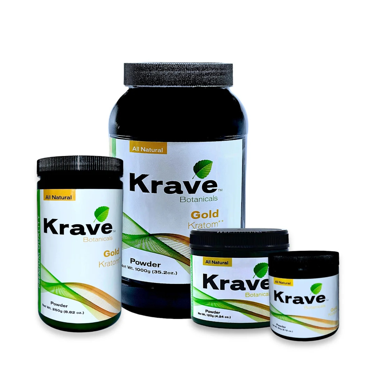 Krave Kratom Gold Powder