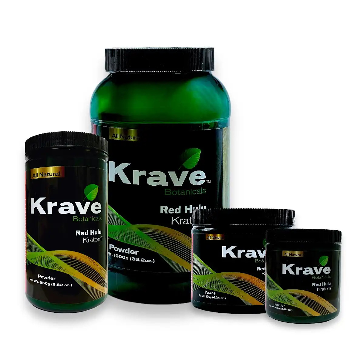 Krave Kratom Powder Red Hulu