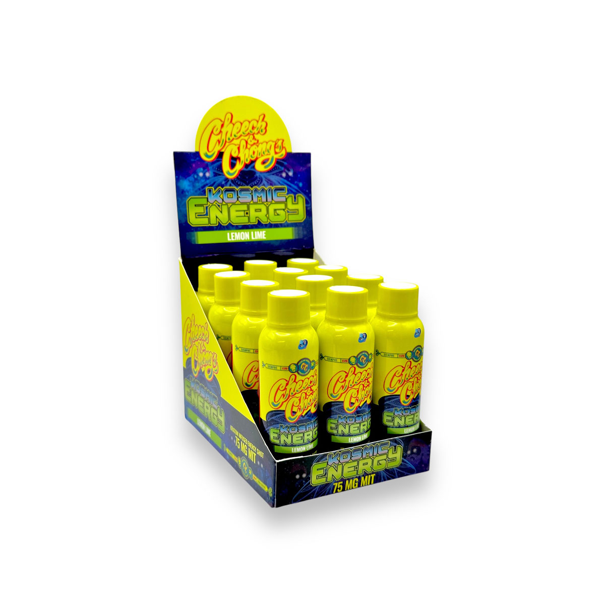 Cheech & Chong Kosmic Kratom Energy Shot 75mg Lemon Lime