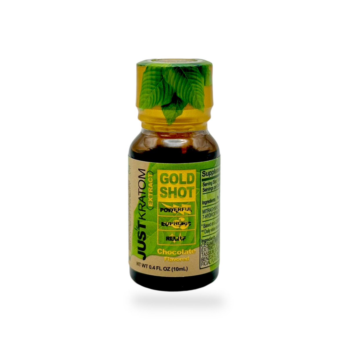 Just Kratom Extract Gold Chocolate Shot Liquid Kratom