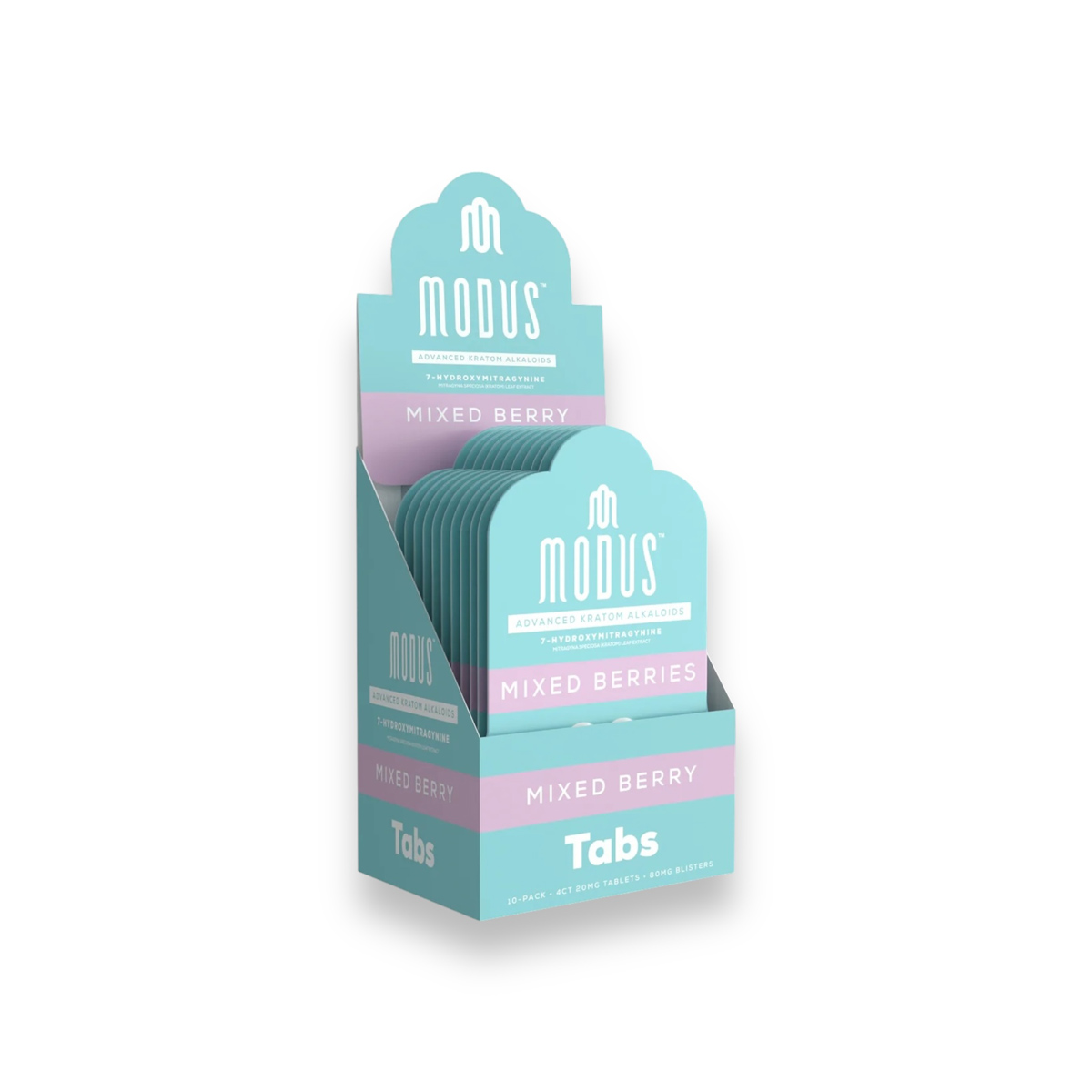 Modus Kratom 7-Hydroxymitragynine Tablets Mixed Berries