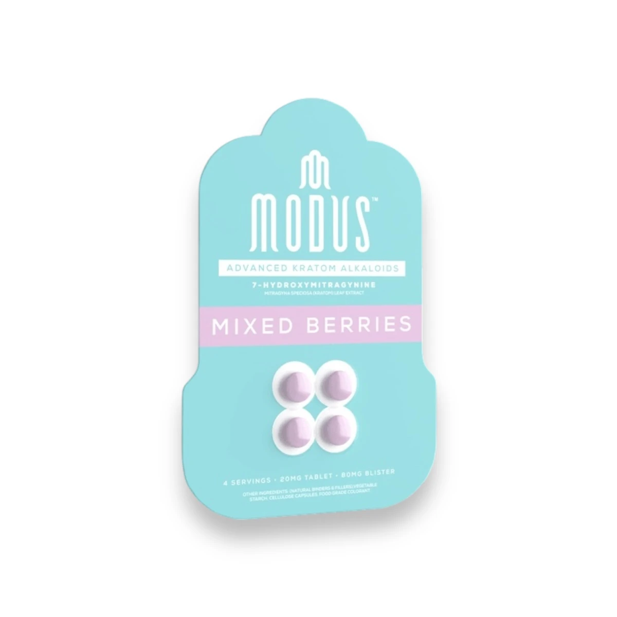Modus Kratom 7-Hydroxymitragynine Tablets Mixed Berries