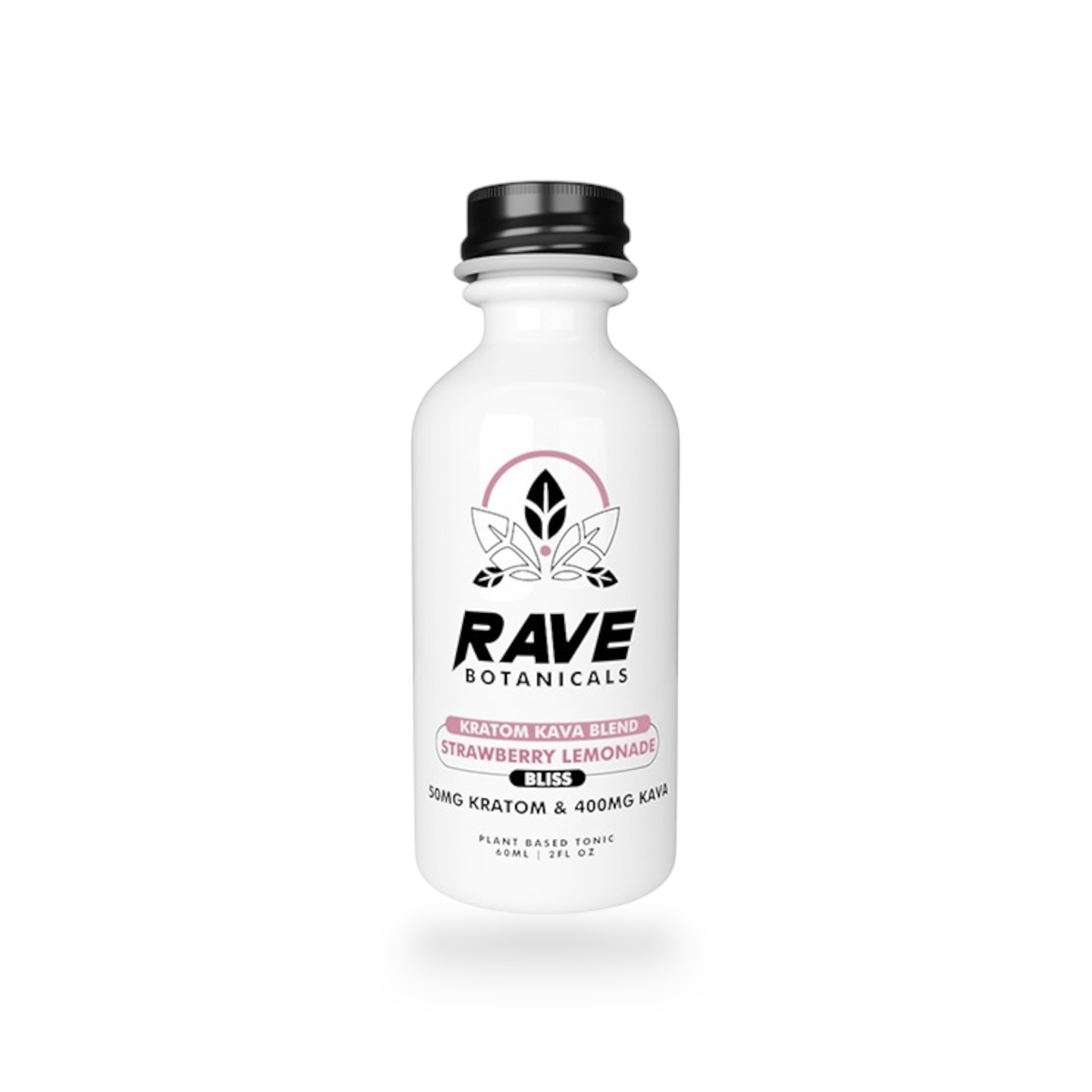 Rave Botanicals Bliss Shot Strawberry Lemonade - 60ml Blend