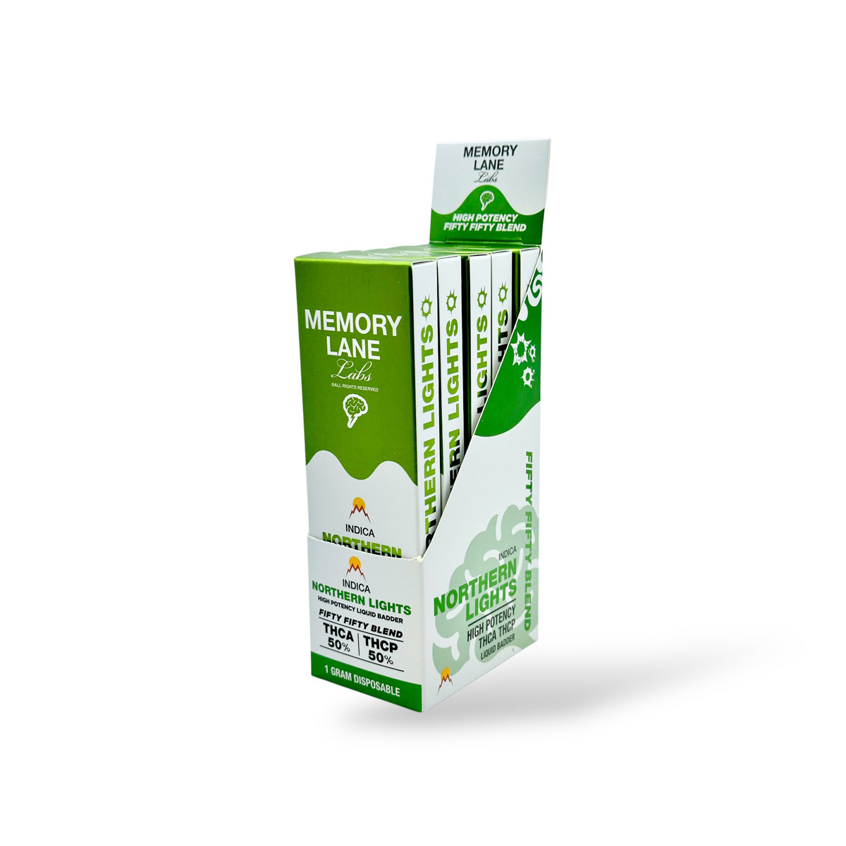 Memory Lane Labs Disposable Vape | Indica Northern Lights | 1g