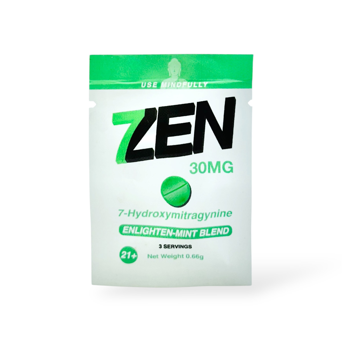 7Zen 7-OH Chewable Tablets 30mg – Enlighten Mint Blend
