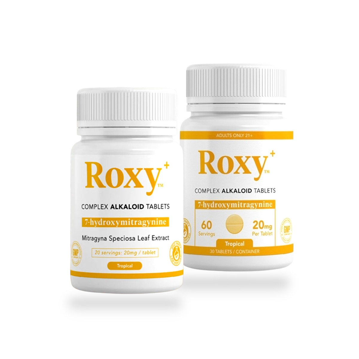 Roxy Complex Alkaloid 7-hydroxymitragynine Tablets Tropical 20mg