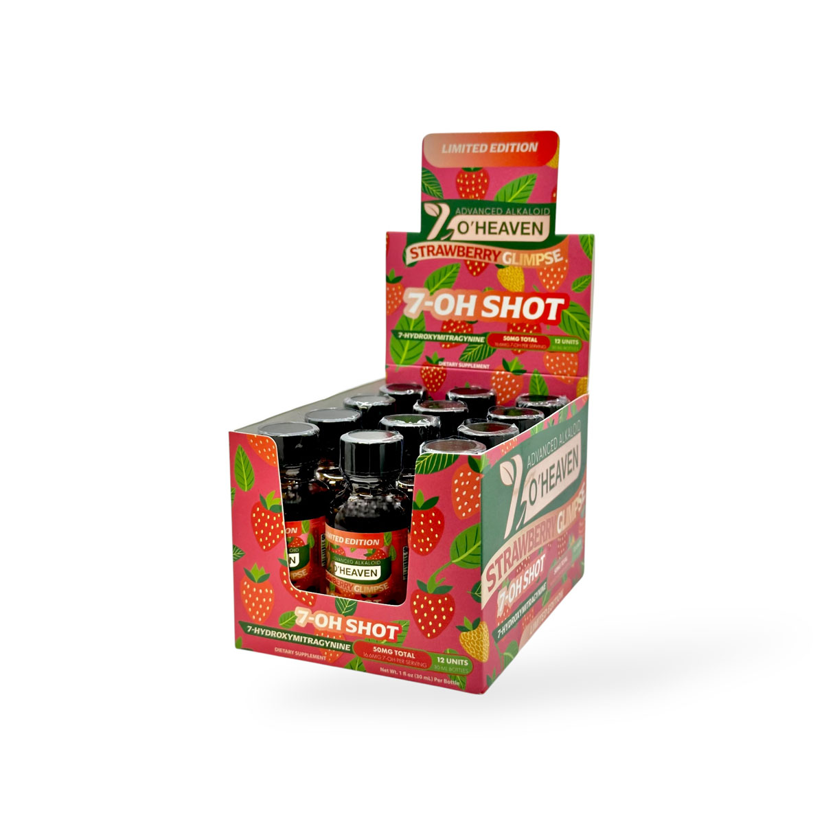 7 O'Heaven 7-OH Shot | Strawberry Glimpse | 50mg Strength