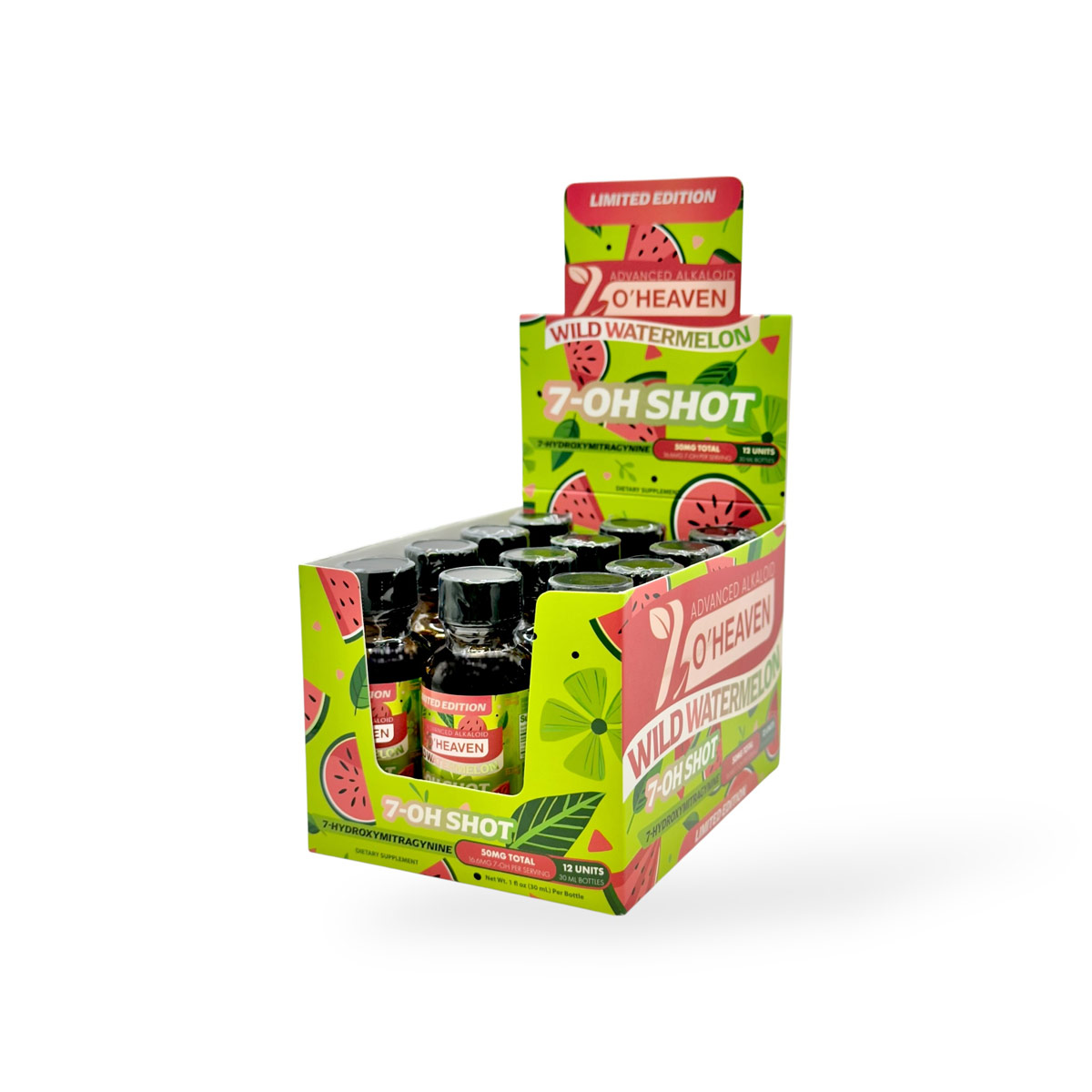 7 O'Heaven 7-OH Shot | Wild Watermelon | 50mg Strength