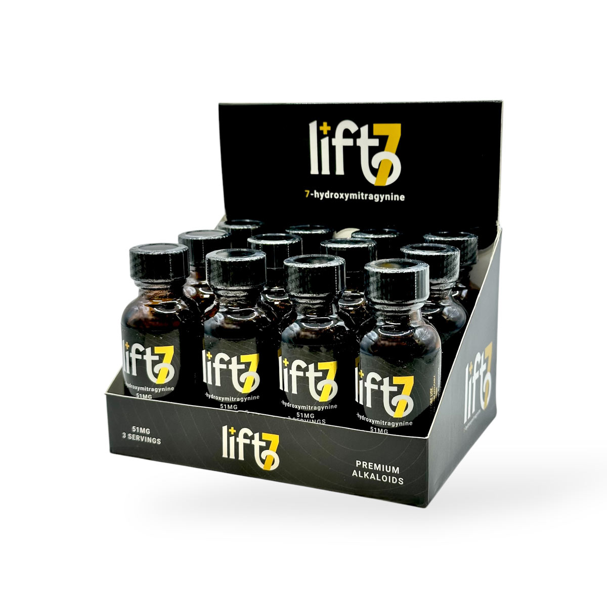 Lift7 7-Hydroxymitragynine Shot | 51mg Extra Strength 60ml