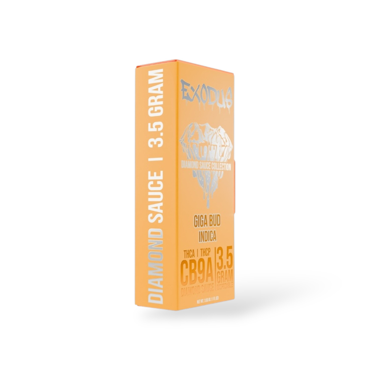 Exodus Diamond Sauce Disposable Vape Indica Giga Bud 3.5g
